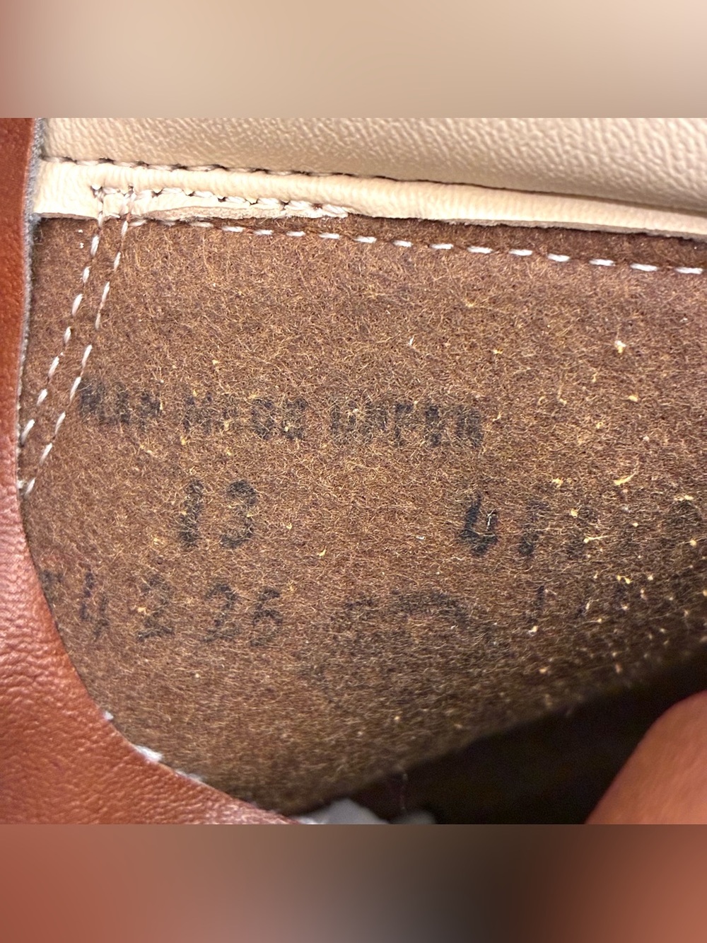LL Bean vintage leather Fly Fishing Angler Wading Boots Shoes Felt sole Men’s 13 - Picture 12 of 12
